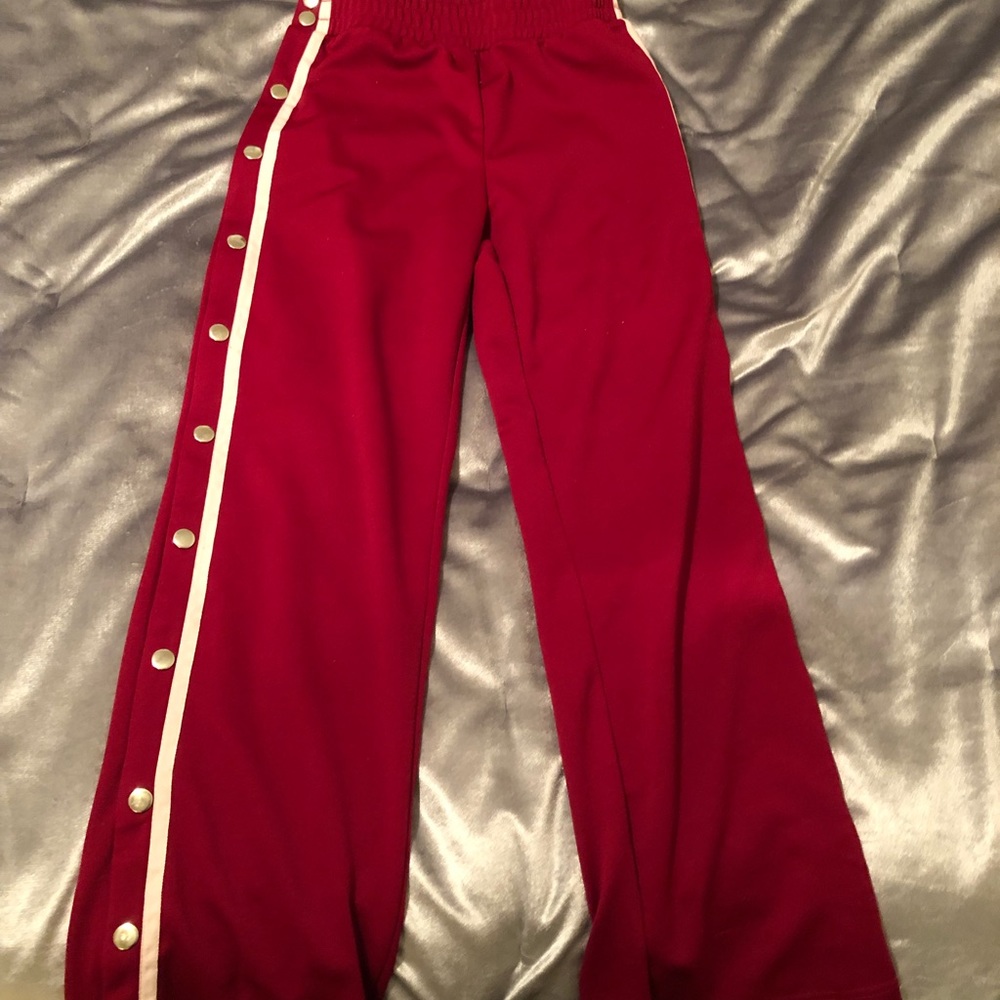 Snap button pants